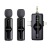 میکروفون یقه ای بی سیم دو کاربره گرین لاین مدل GM 80X رابط Type-C و Lightning و جک 3.5 میلی متری